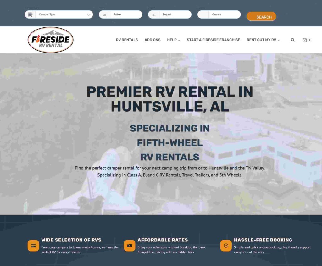 fireside-rv-rental-seo
